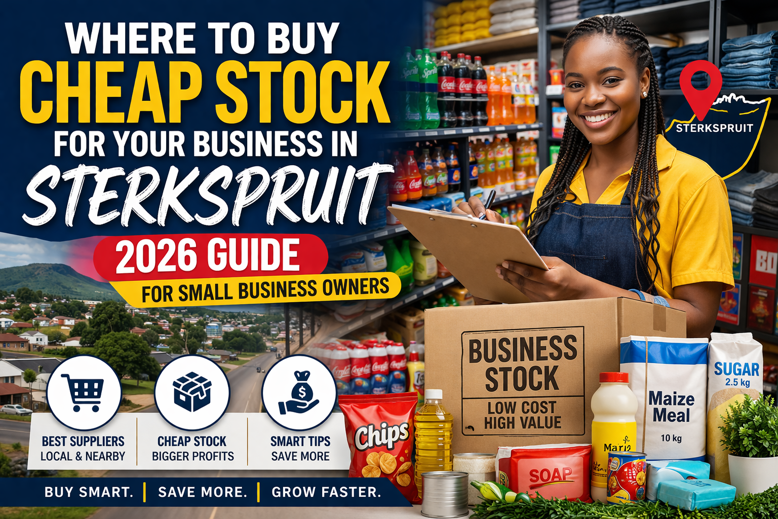 Where to Buy Cheap Stock for Your Business in Sterkspruit (2026 Guide)